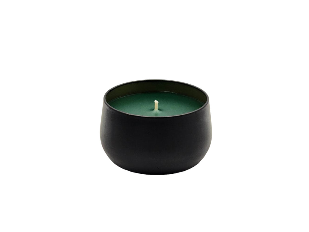 Clean Terrain - 8oz Tin - 1 Wic - Black-Les Creations Corkys