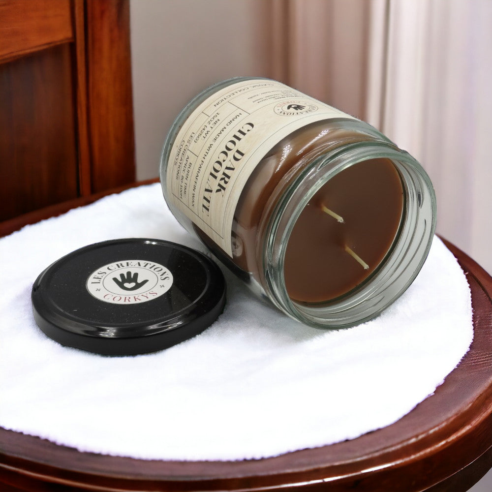 Dark Chocolate - 16oz Jar - 2 Wick