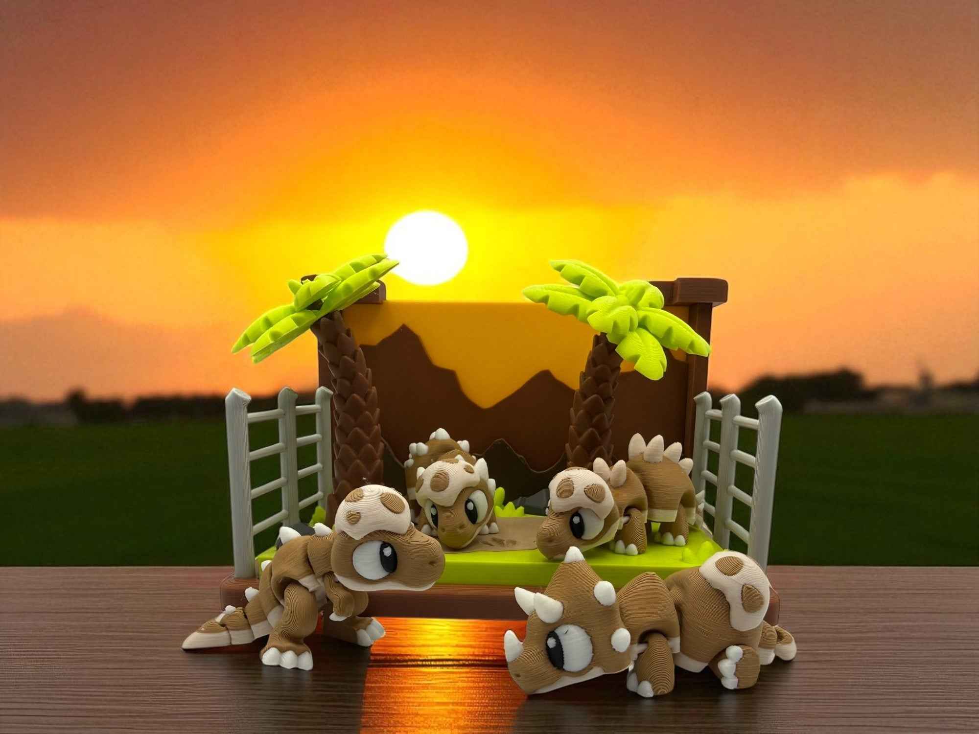 Dinosaur Playset – Prehistoric Adventure in Miniature! 🦕🌴