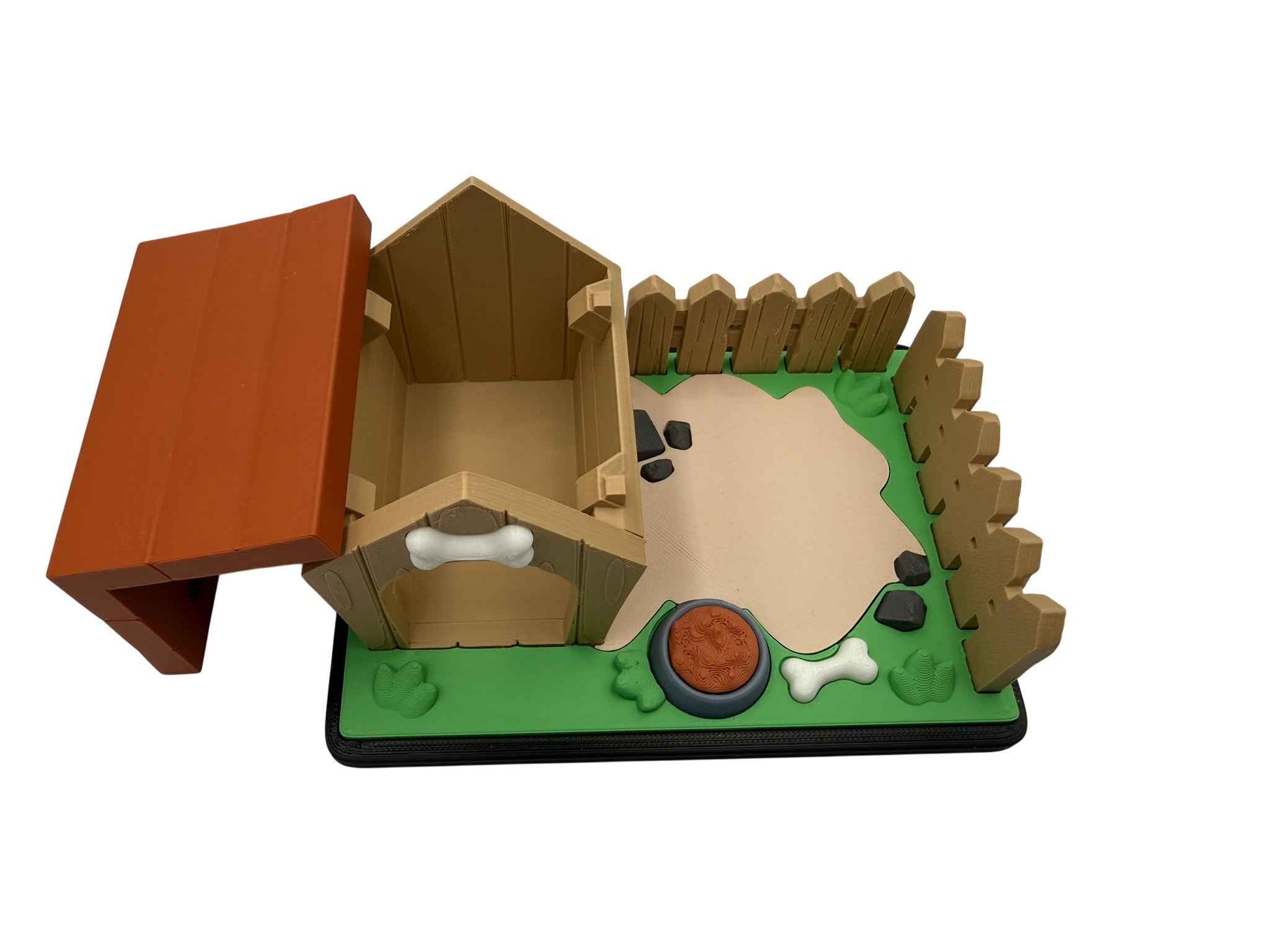 Puppy Playset – 3D Printed Doghouse & Friends