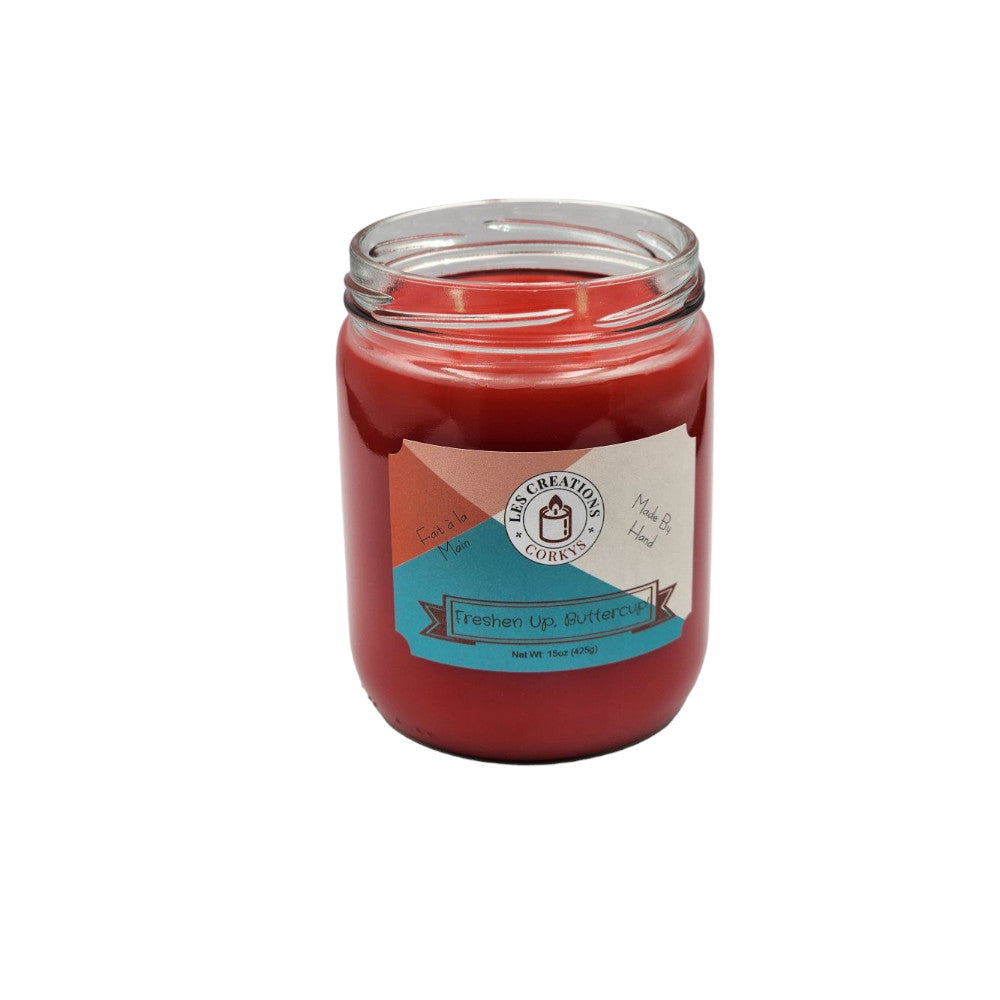 Freshen Up, Buttercup! - 16oz Jar - 2 Wick