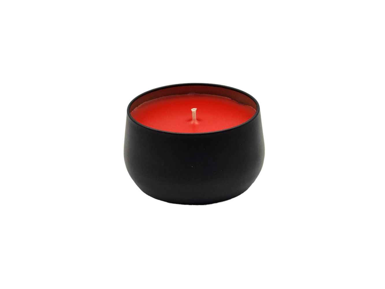 Freshen Up, Buttercup! - 8oz Tin Candle - 1 Wick - Black-Les Creations Corkys