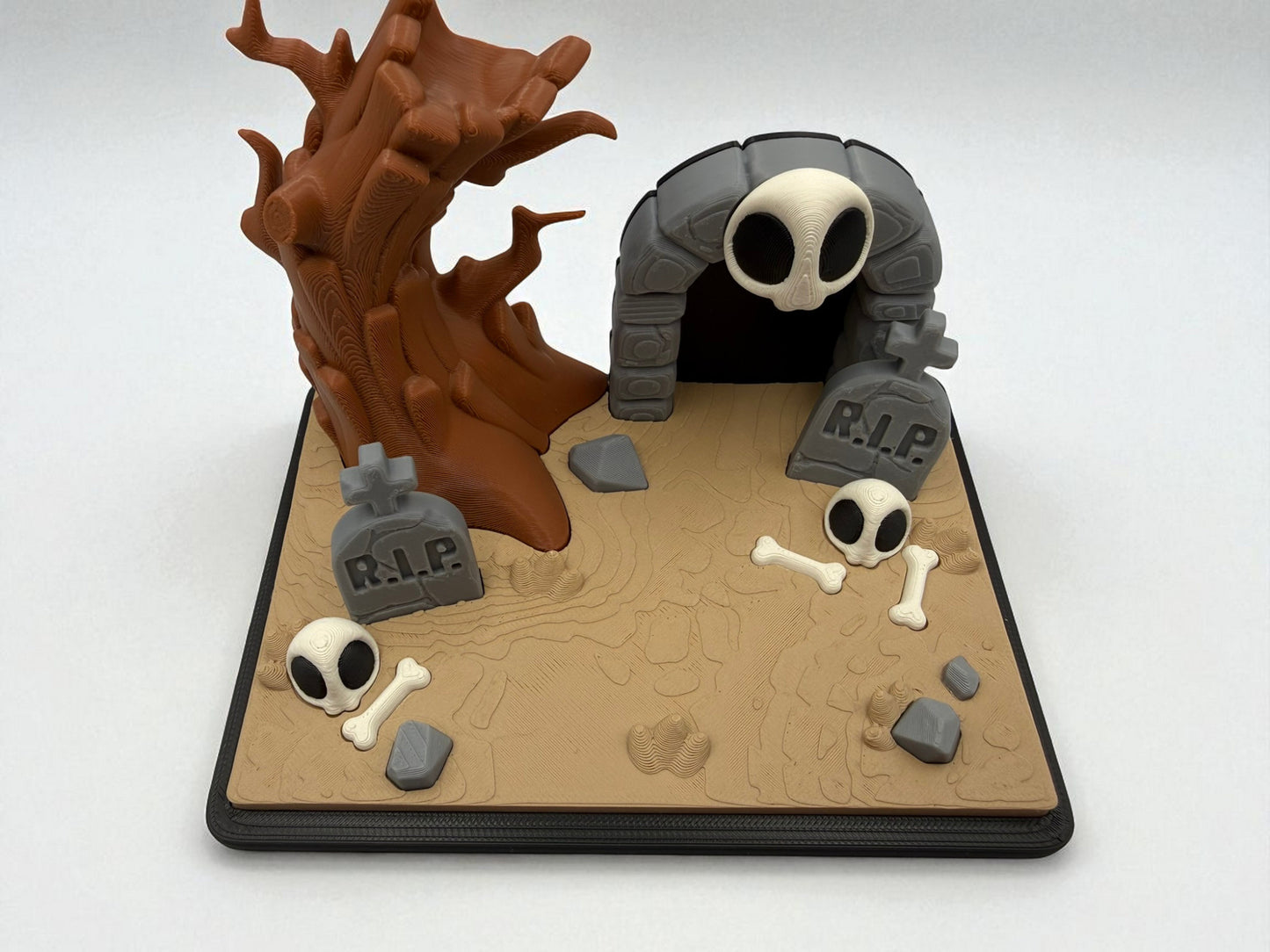 👻✨ Haunted Graveyard Ghost Diorama – Spooky-Cute Halloween Fun! 🎃🪦