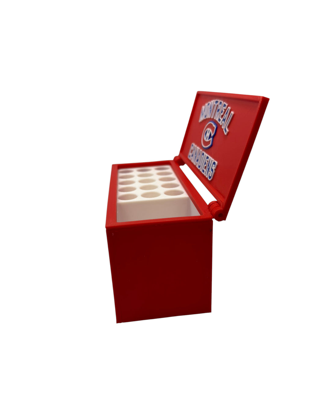 🏒 3D Printed Montreal Canadiens Desk Organizer Pen Holder