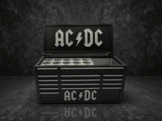 🎸 3D Printed AC/DC Inspired Desk Organizer & Pen Holder