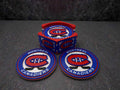 🏒 Montreal Hockey Inspired 3D Printed Coaster Set – Set of 8 with Holder 🏒