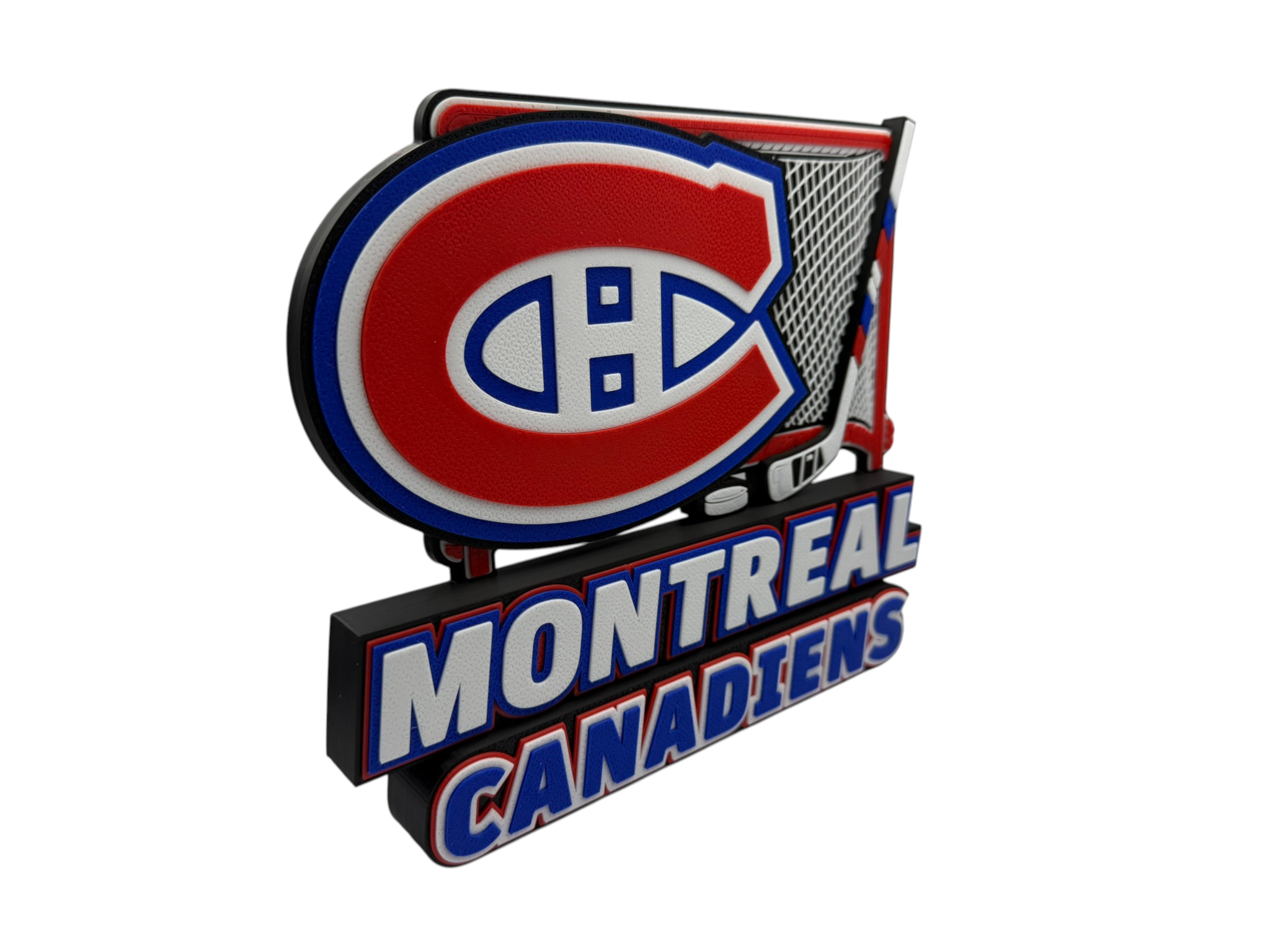 🏒 3D Printed Montreal Canadiens Desk Art Piece