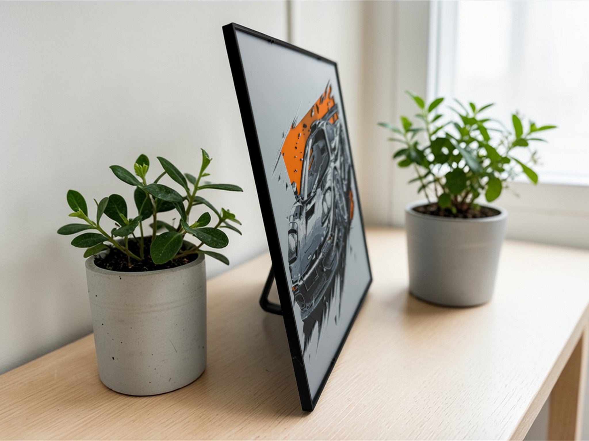 McLaren F1 3D Printed Hueforge Wall Art | 20x20cm Supercar Decor | Car Enthusiast Gift | Desk or Wall Display