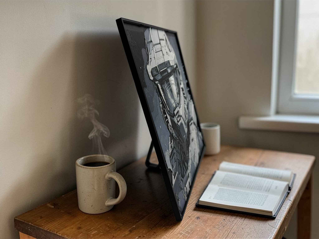 🎮 Master Chief – Halo 3D Printed Hueforge Art | 20cm x 20cm