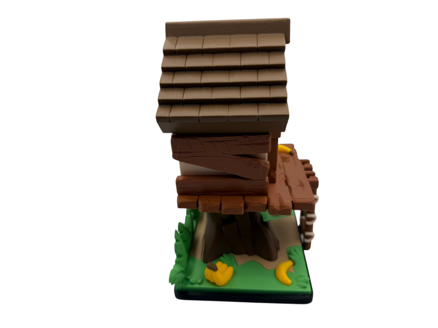 🐒 Treehouse Monkey Playset – 3D Printed Toy Set