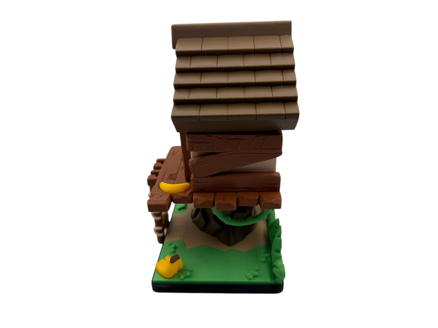 🐒 Treehouse Monkey Playset – 3D Printed Toy Set