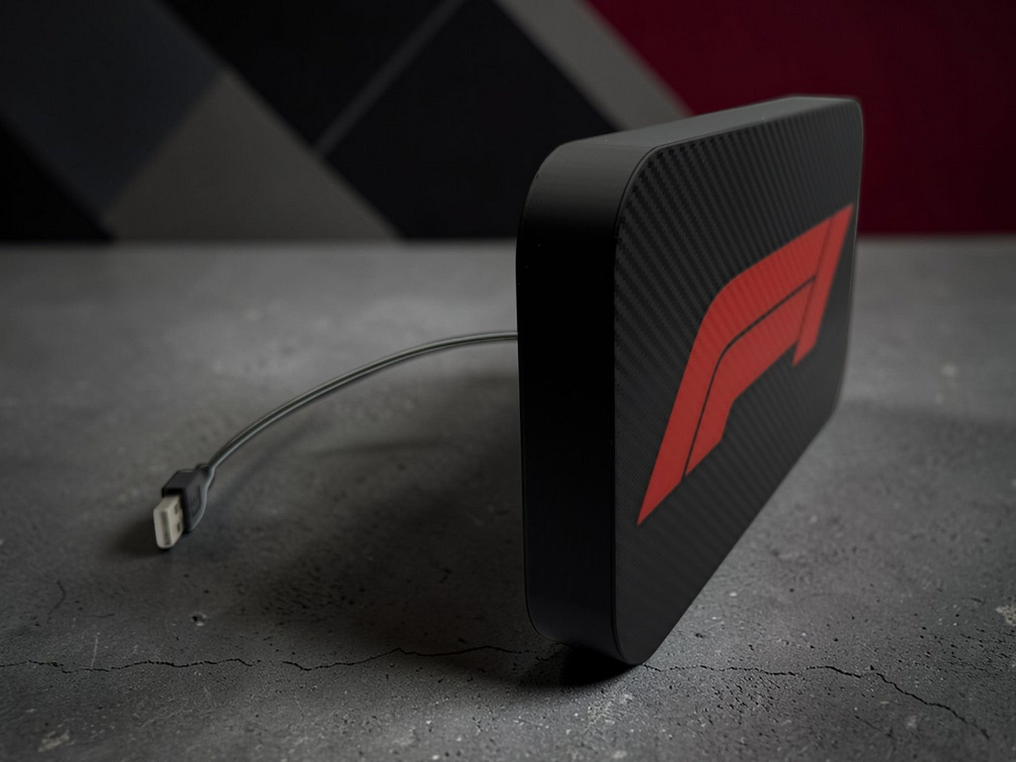 🔴🏁 F1 Inspired LED Light Box – 3D Printed Motorsport Decor