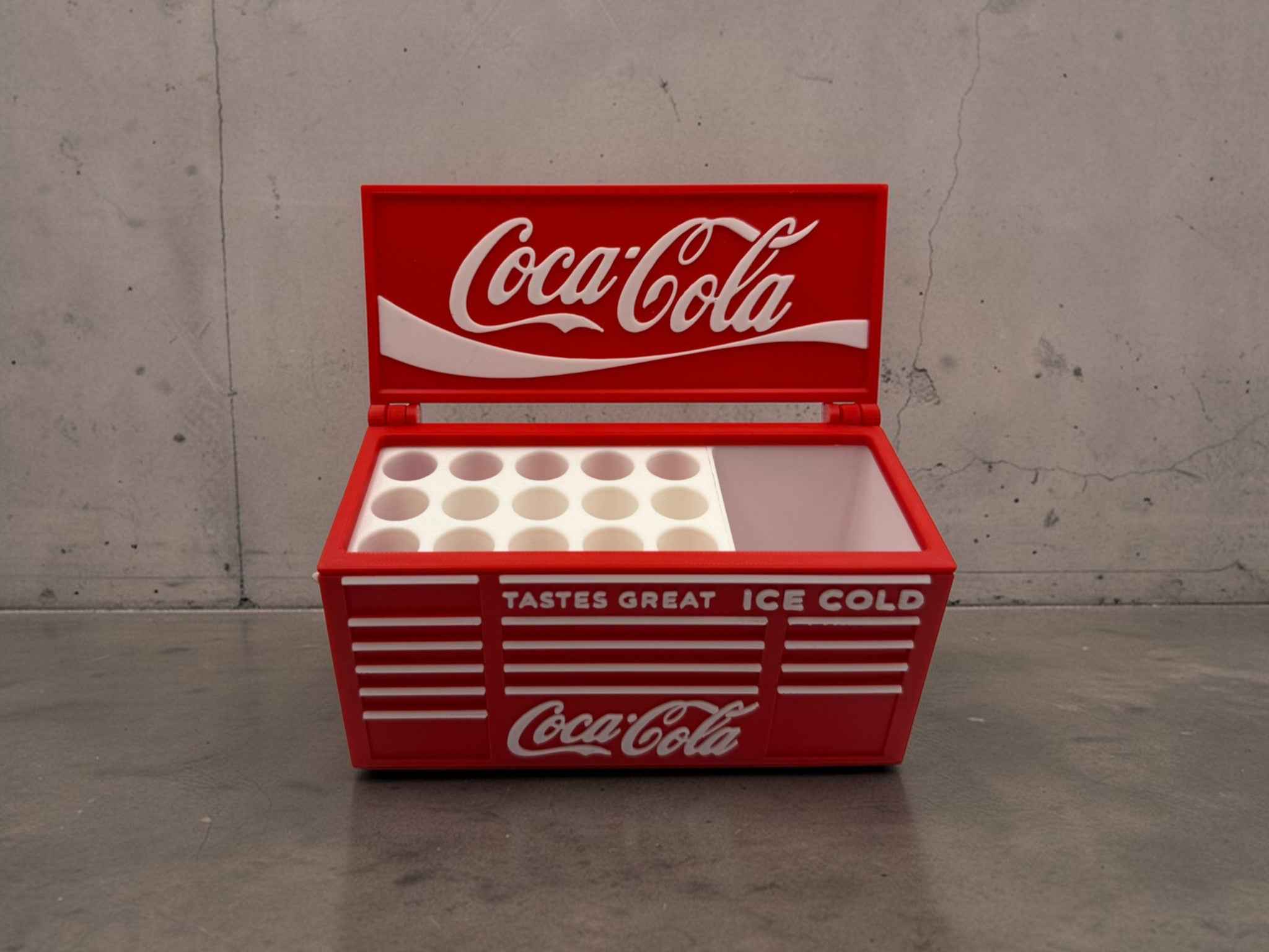 Coca-Cola Desk Organizer: Elevate Your Workspace Style – Les