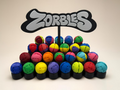 Zorbles Keychain Holder + 2 Custom Zorbles | Blob Lab