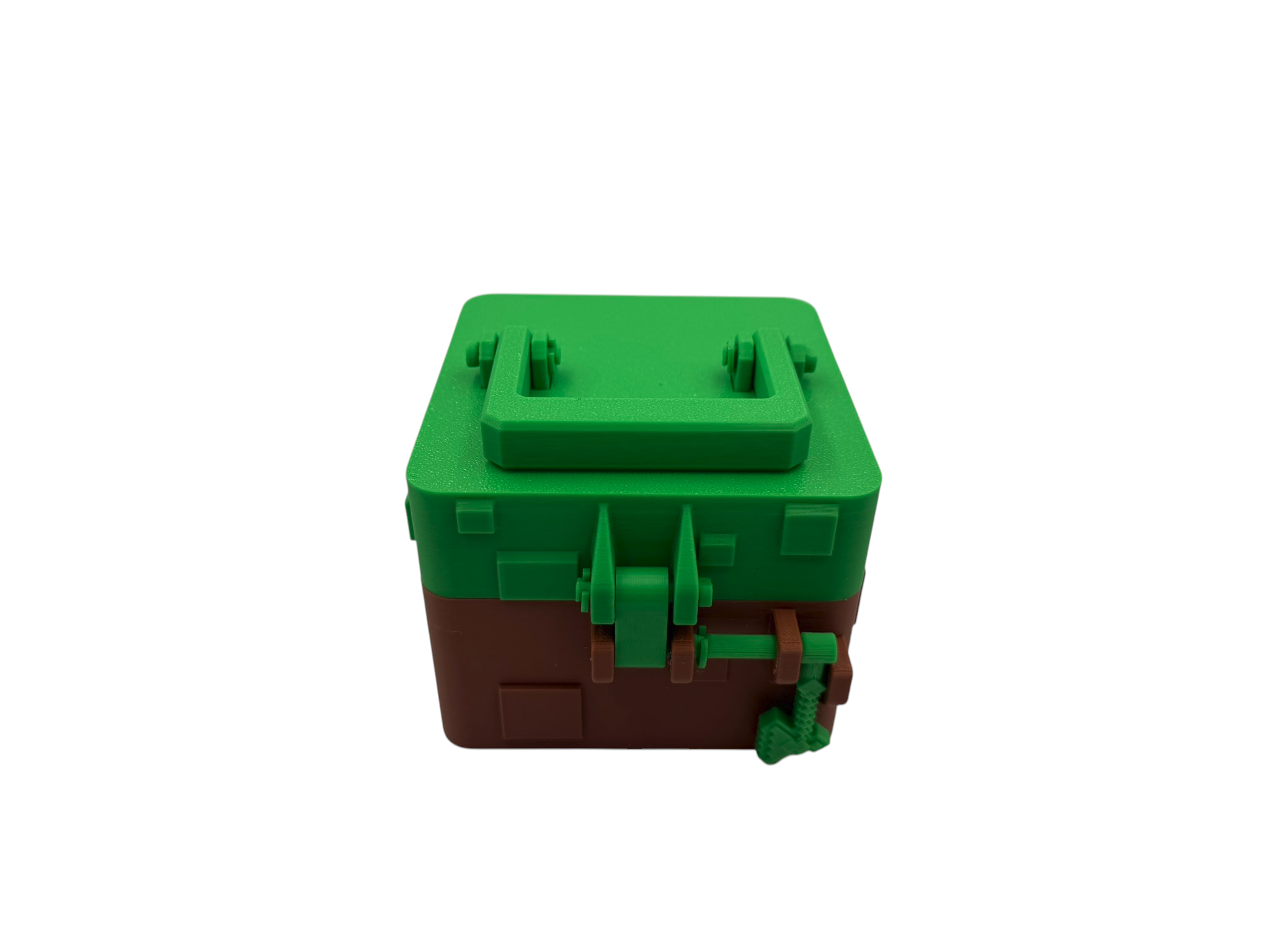🌍 Baby Earth Dragon with Storage Cube – Articulated 3D Printed Mini Dragon | 15cm Flexi Dragon & Matching Display Box