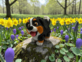 🐶 Flexi Bernese Mountain Dog Puppy – Articulated 3D Printed Dog Figure | Poseable Bernese Puppy Collectible