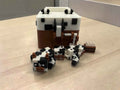 ini CubeCow Dragon with Matching Storage Box – Articulated 3D Printed Dragon | 15cm Gamer-Inspired Collectible