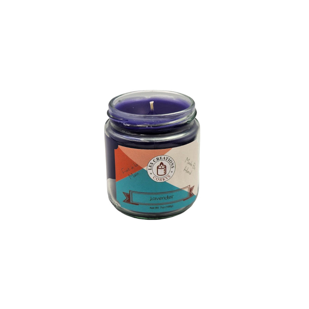 Lavender- 8oz Jar - 1 Wick