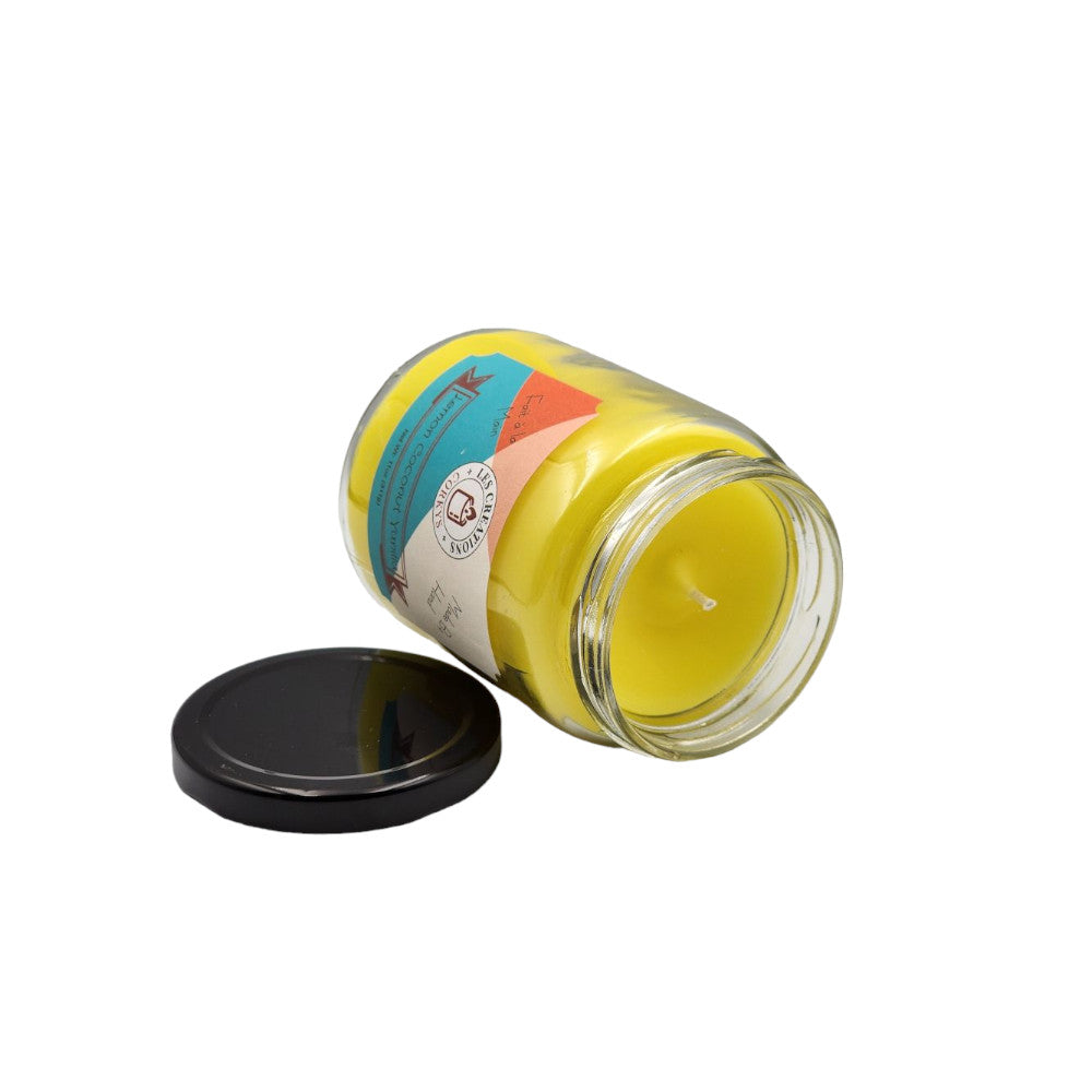 Lemon Coconut Vanilla - 12oz Jar - 1 Wick