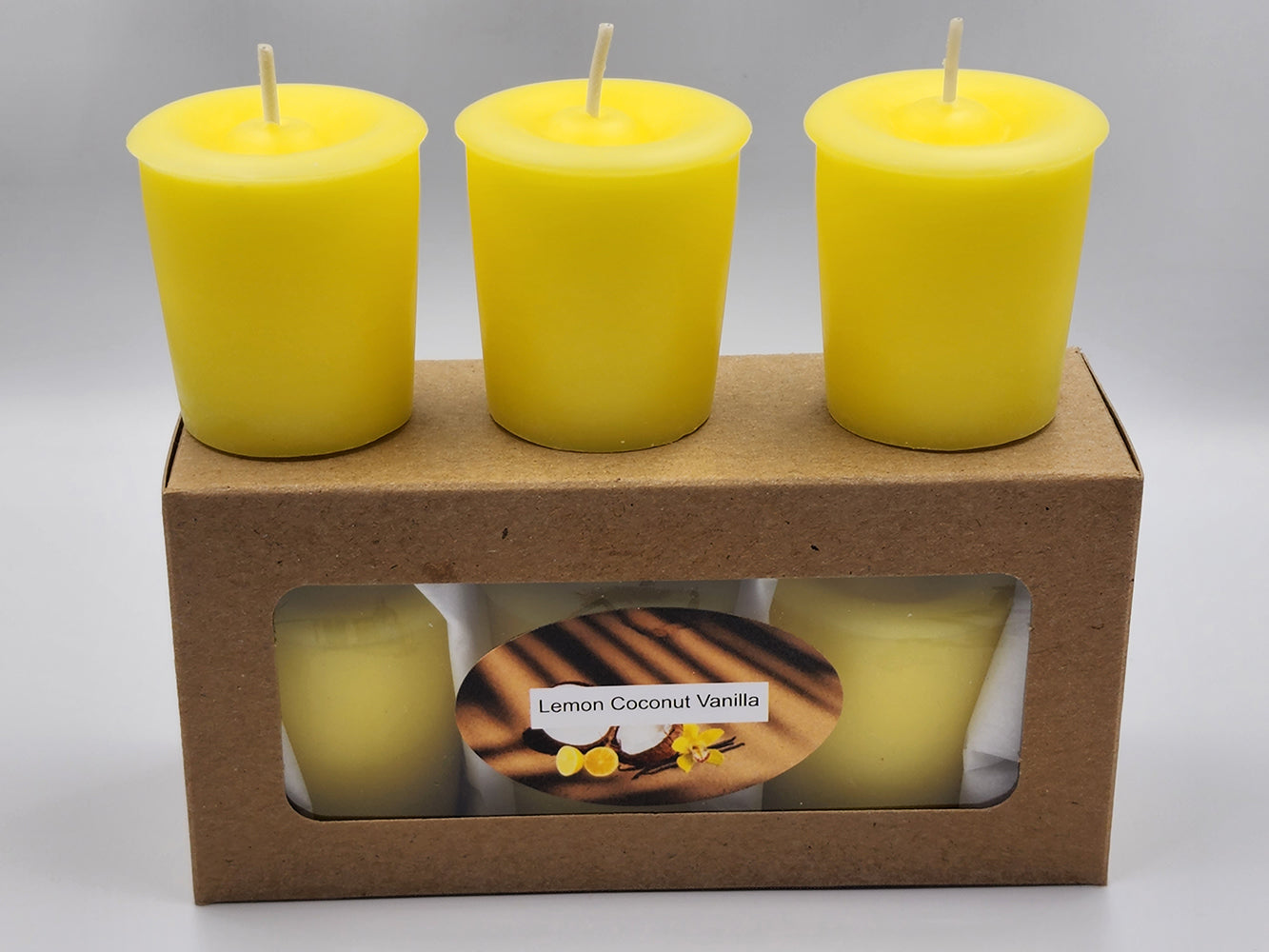 Lemon Coconut Vanilla - Votives