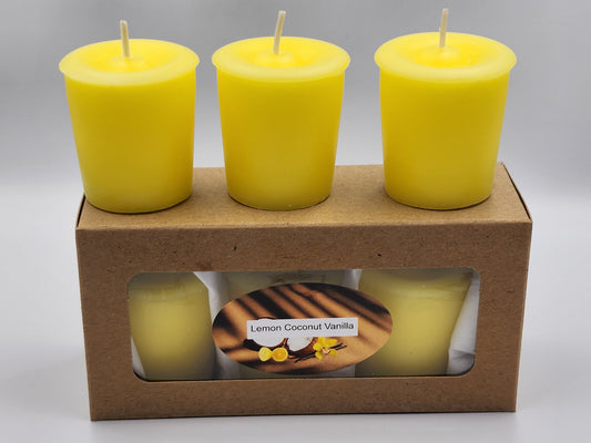 Lemon Coconut Vanilla - Votives