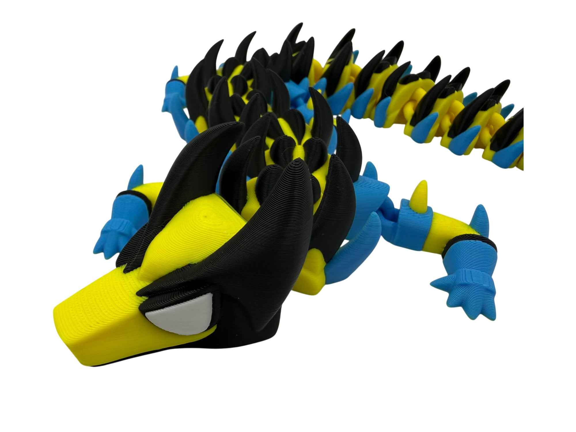 Mutant Dragon – Articulated 3D Printed Sci-Fi Collectible