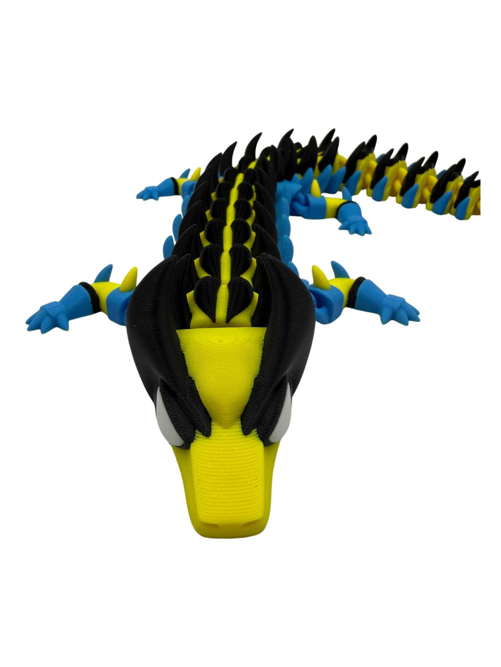 Mutant Dragon – Articulated 3D Printed Sci-Fi Collectible