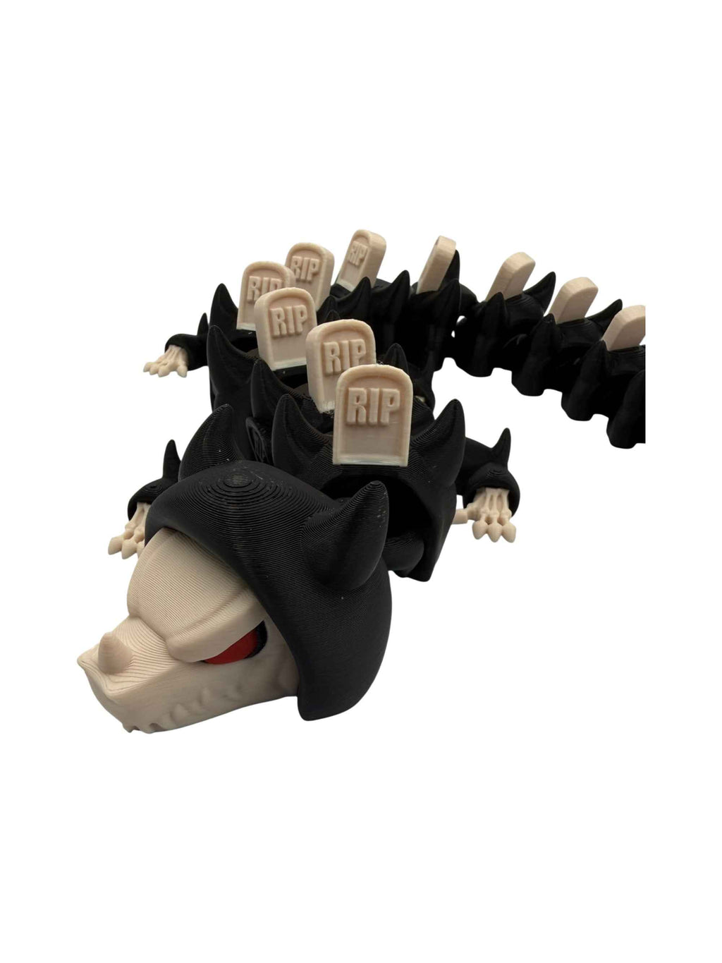 Grim Reaper Dragon – Articulated 3D Printed Collectible