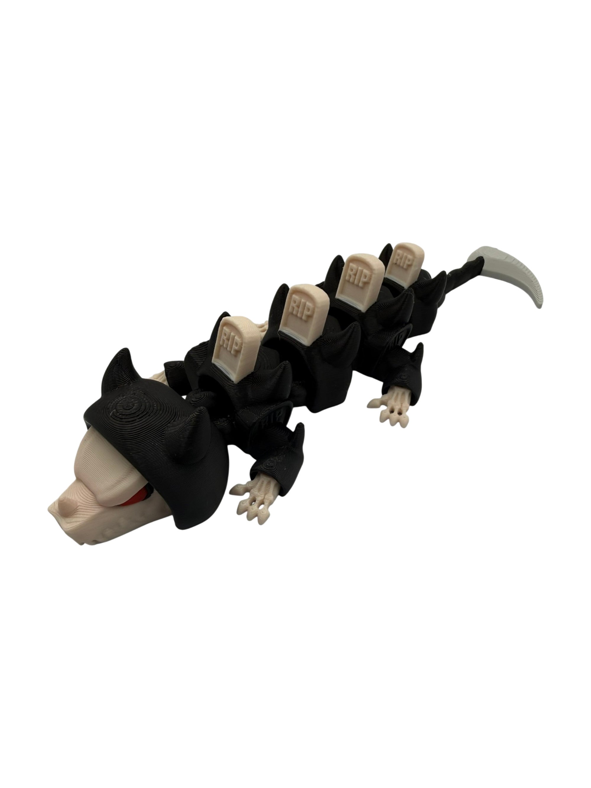 Grim Reaper Dragon – Articulated 3D Printed Collectible