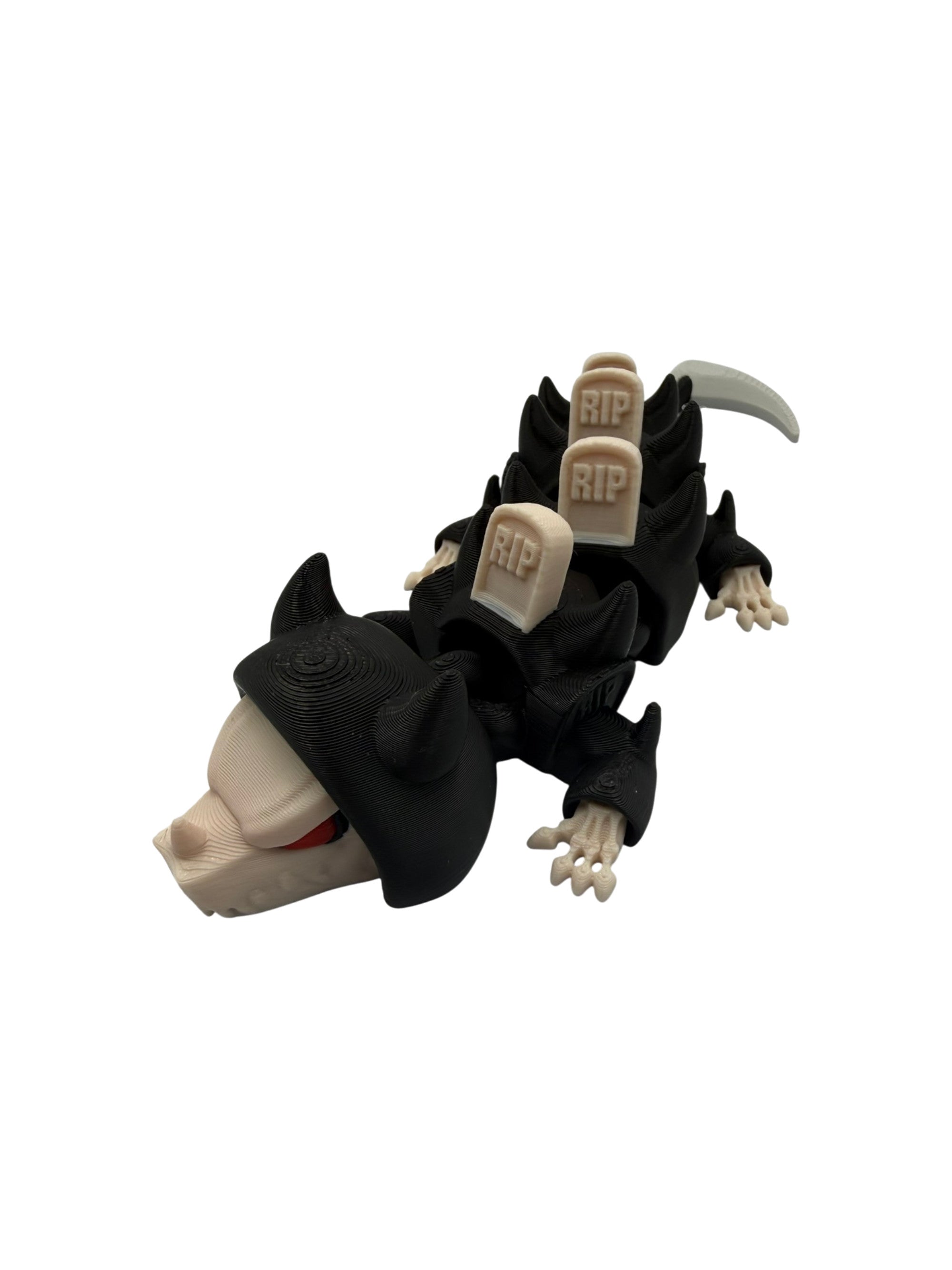 Grim Reaper Dragon – Articulated 3D Printed Collectible