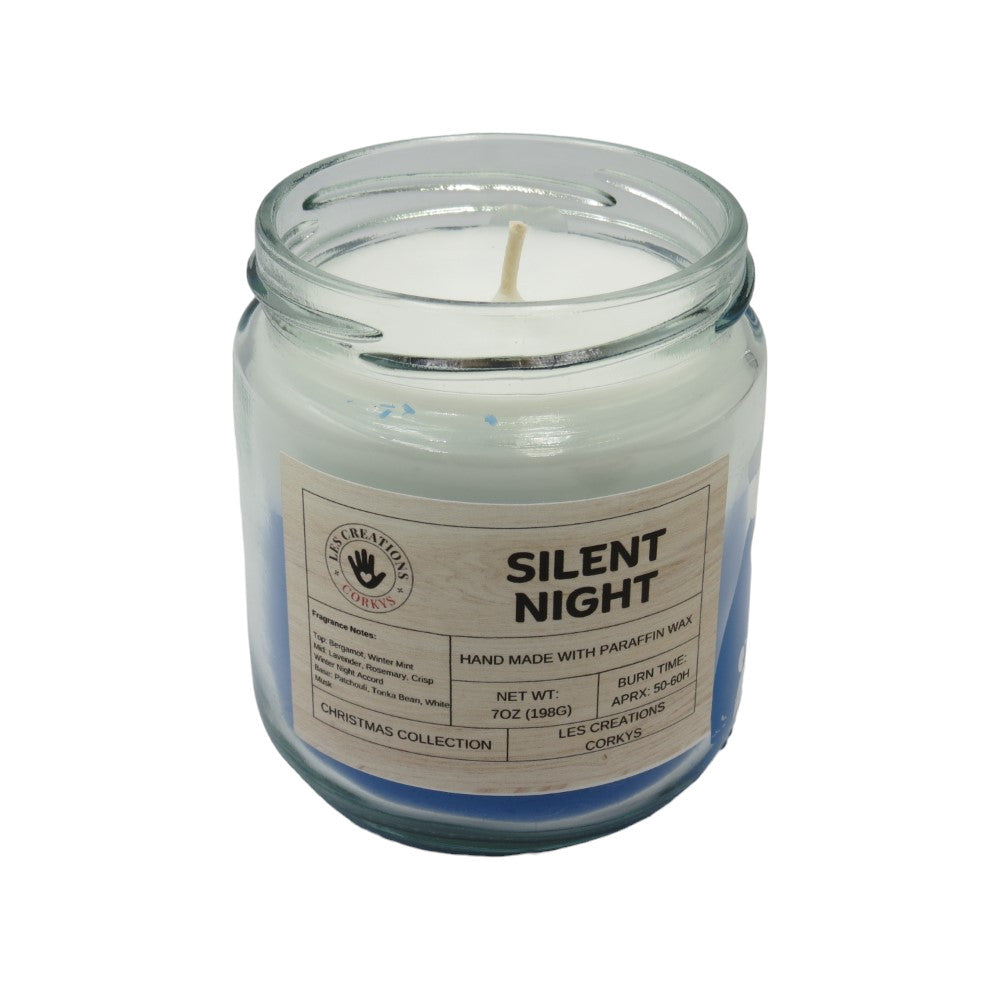 Silent Night - 8oz Jar - 1 Wick