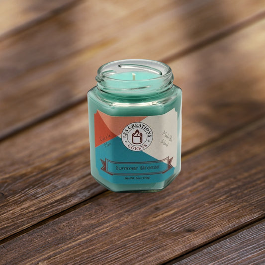 Summer Breeze - 6oz Jar - 1 Wick