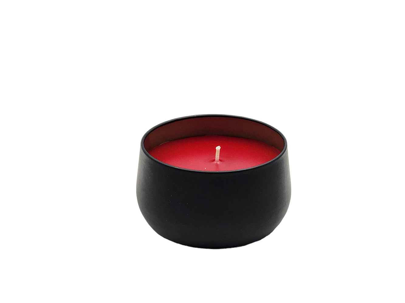 Summer Twilight - 8oz Tin - 1 Wic - Black-Les Creations Corkys