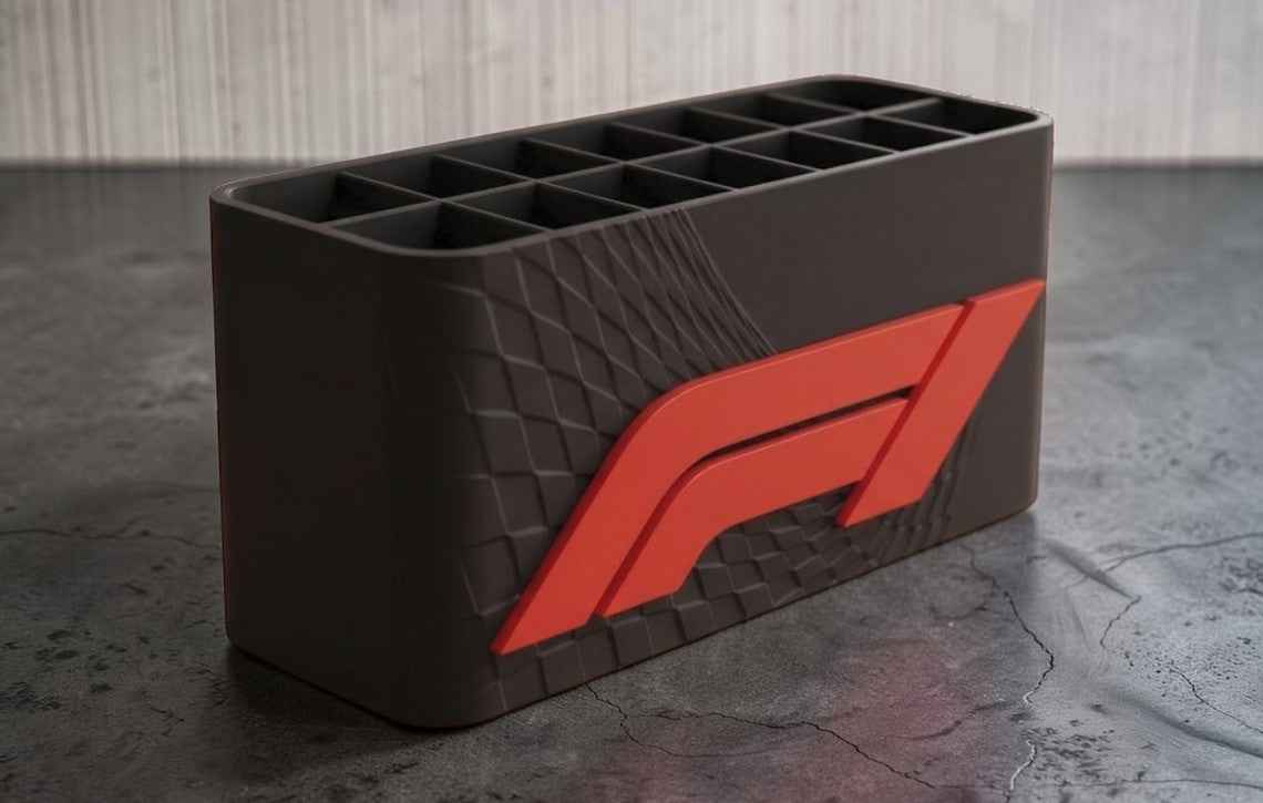 🏁 F1-Inspired Desk Organizer & Pen Holder 🏁