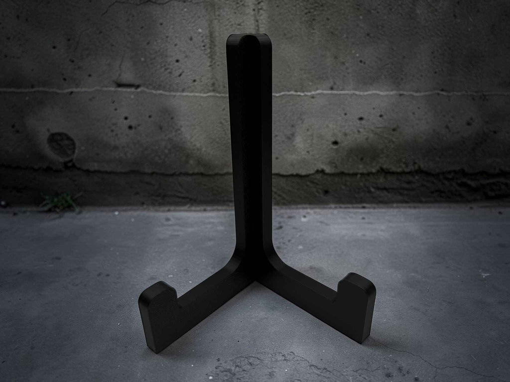 F1 Inspired Racing License Plate Decor – 3D Printed Desk Sign with Stand